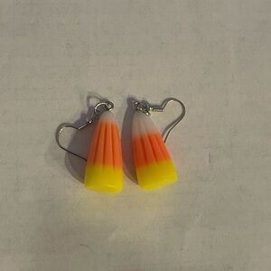 Candy Corn Dangle Earrings